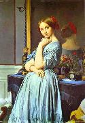 Jean Auguste Dominique Ingres Portrait of Countess D'Haussonville. china oil painting artist